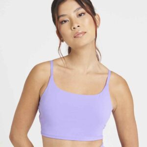 AWDis Ladies Cool Recycled Tech Sports Bra | Digital Lavender