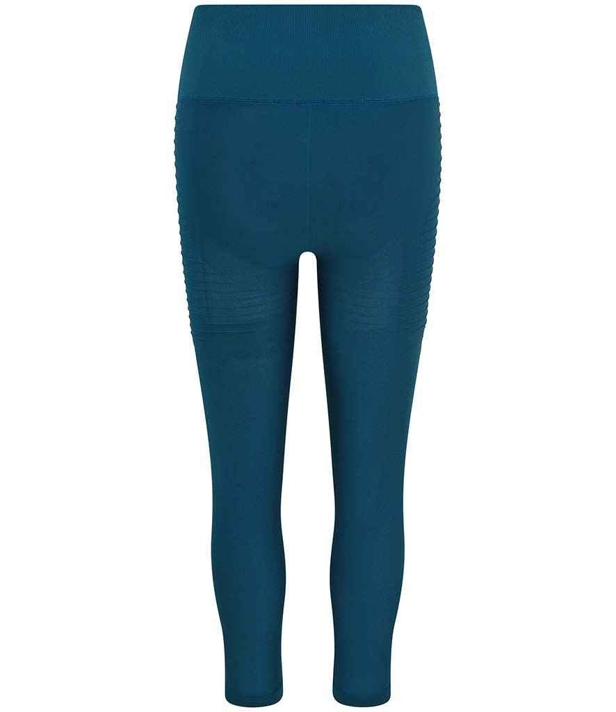 AWDis Ladies Cool Seamless Leggings | Ink Blue - Image 2