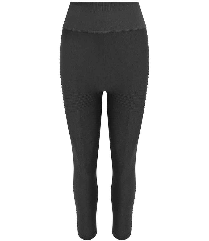 AWDis Ladies Cool Seamless Leggings | Iron Grey - Image 2
