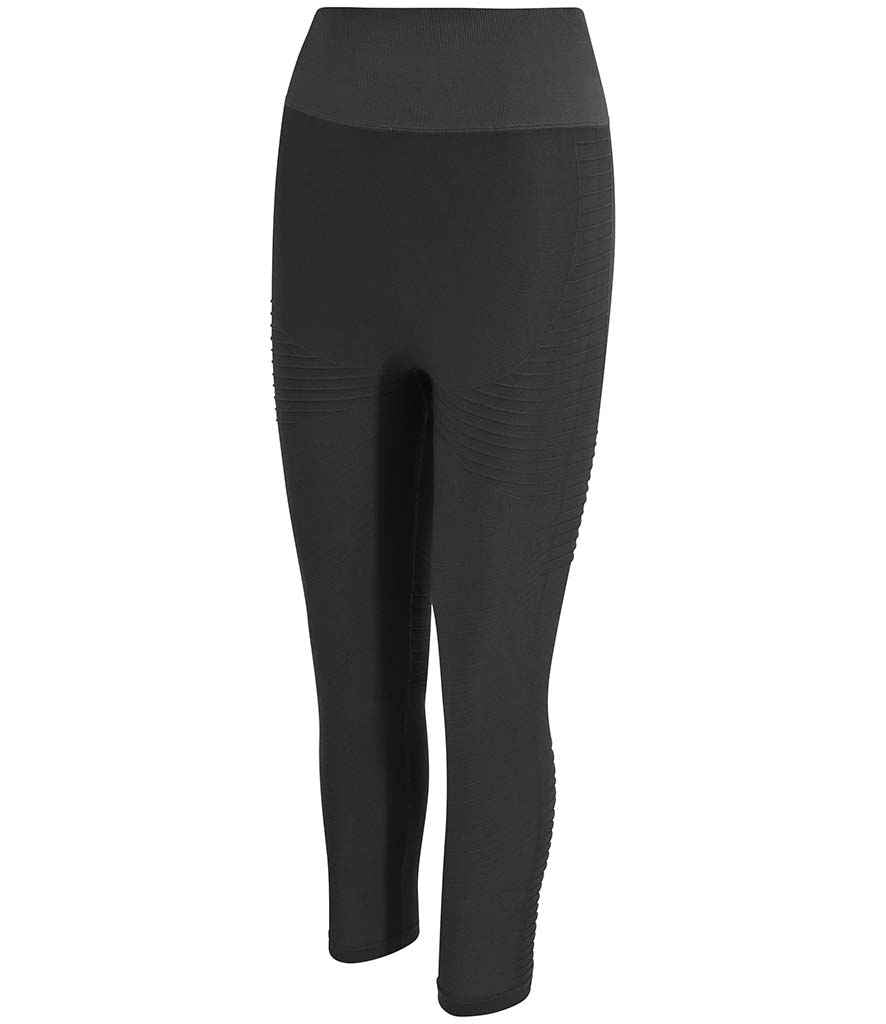 AWDis Ladies Cool Seamless Leggings | Iron Grey - Image 3