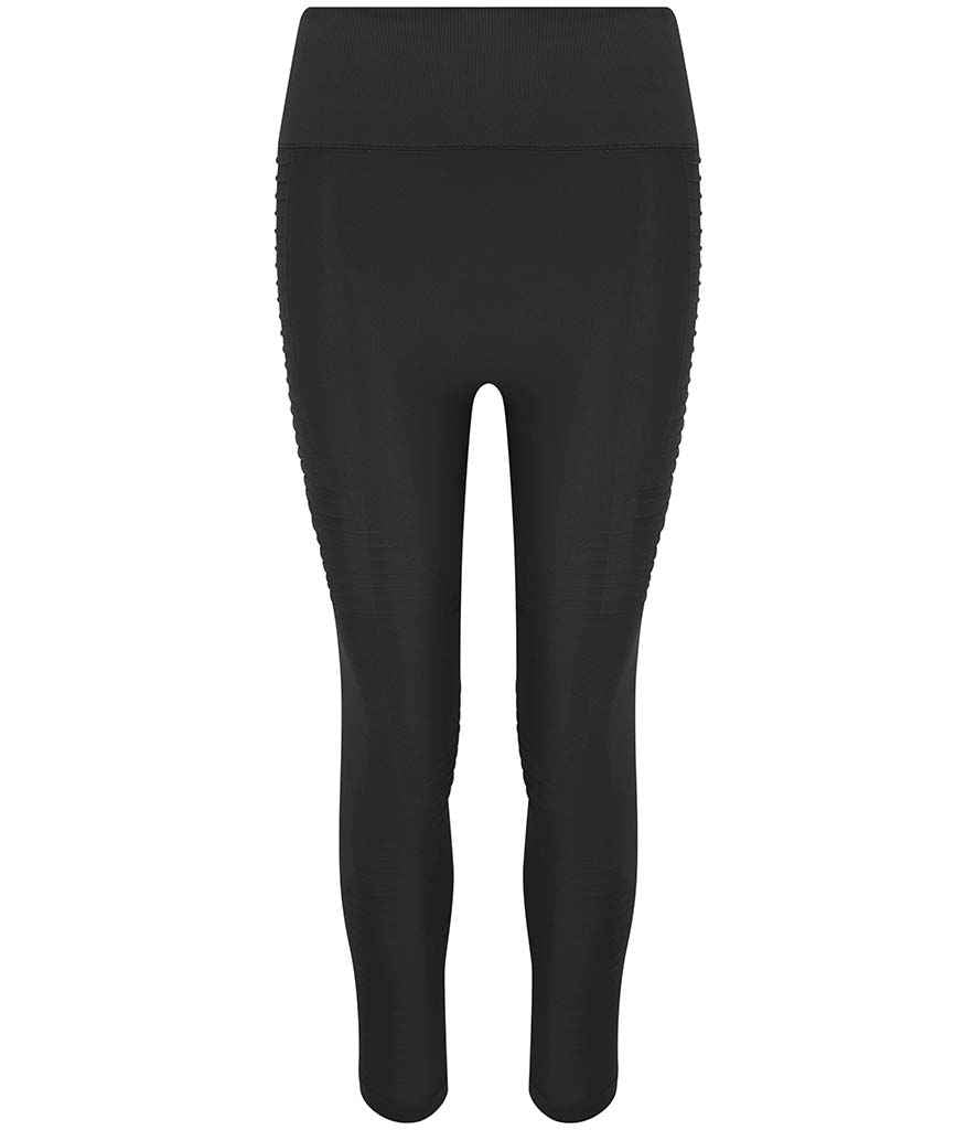 AWDis Ladies Cool Seamless Leggings | Jet Black
