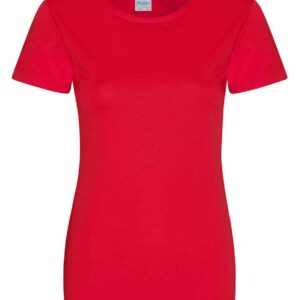 AWDis Ladies Cool Smooth T-Shirt | Fire Red