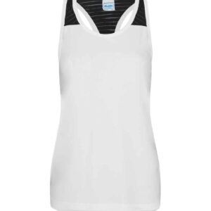 AWDis Ladies Cool Smooth Workout Vest | Arctic White