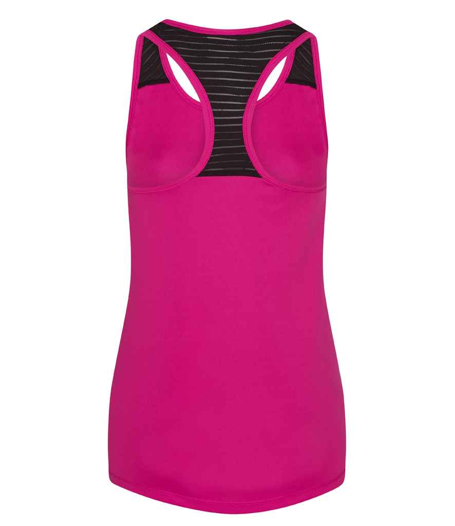 AWDis Ladies Cool Smooth Workout Vest | Hot Pink - Image 2