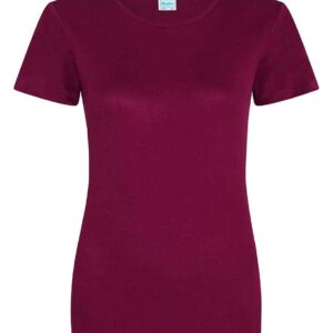 AWDis Ladies Cool T-Shirt | Burgundy