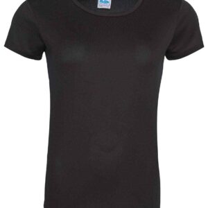 AWDis Ladies Cool T-Shirt | Jet Black