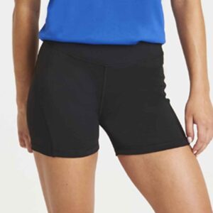 AWDis Ladies Cool Training Shorts | Jet Black