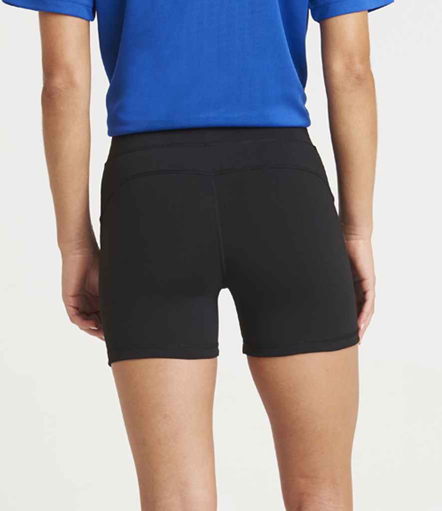 AWDis Ladies Cool Training Shorts | Jet Black - Image 4