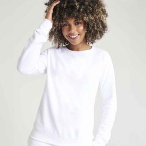 AWDis Ladies Sweatshirt | Arctic White