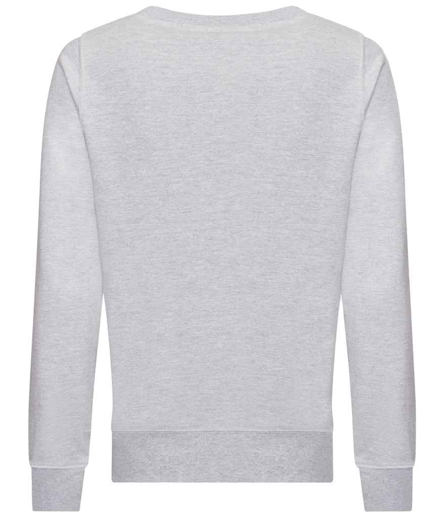 AWDis Ladies Sweatshirt | Heather Grey - Image 2