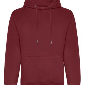 AWDis Organic Hoodie | Burgundy