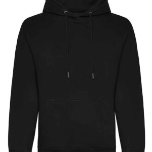 AWDis Organic Hoodie | Deep Black