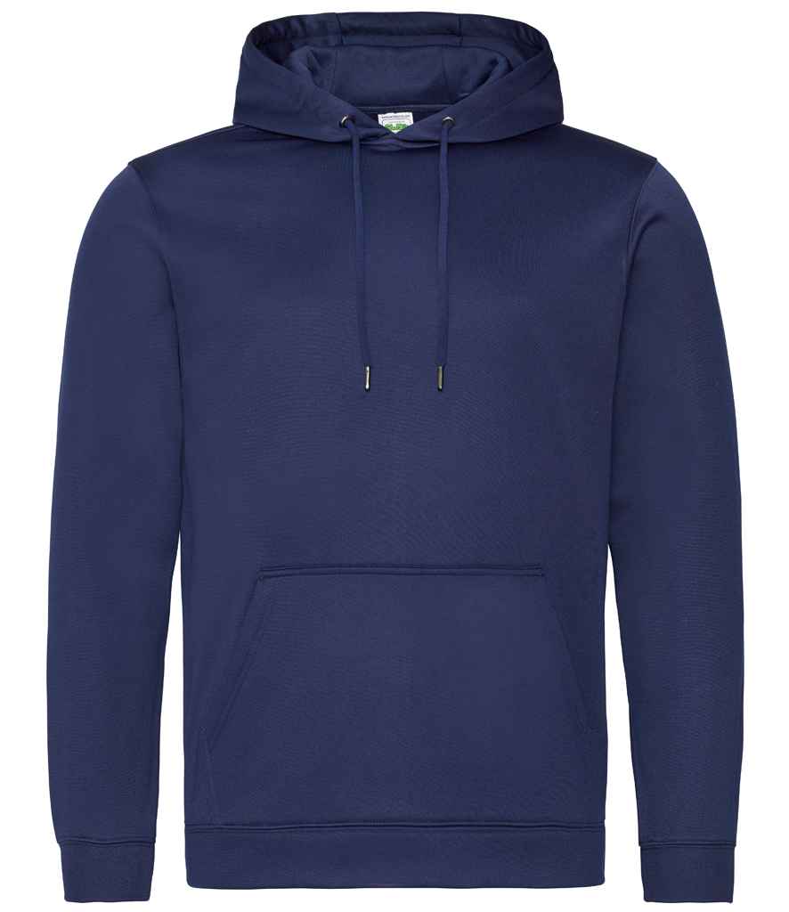 AWDis Sports Polyester Hoodie | Oxford Navy - Image 4