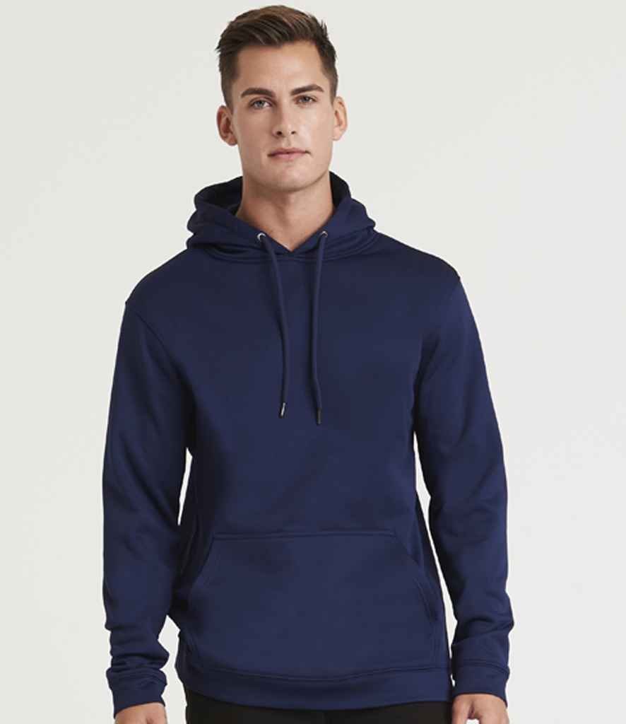 AWDis Sports Polyester Hoodie | Oxford Navy - Image 2