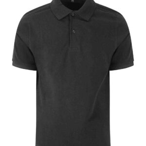 AWDis Stretch Piqué Polo Shirt | Black