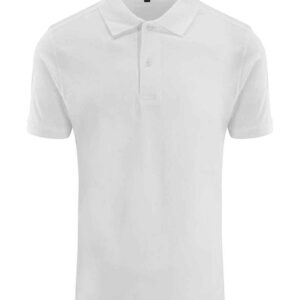 AWDis Stretch Piqué Polo Shirt | White