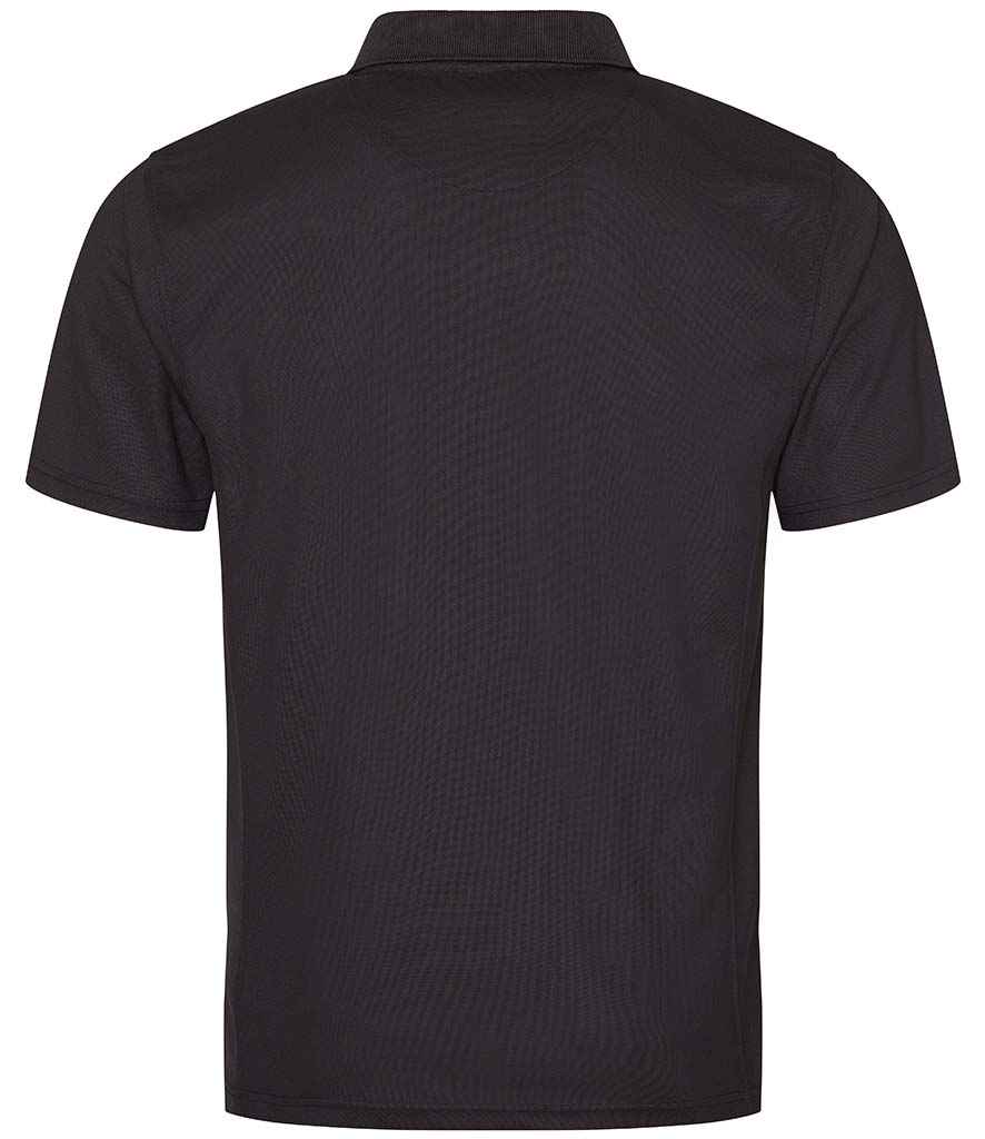 AWDis SuperCool™ Performance Polo Shirt | Jet Black - Image 2