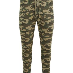 AWDis Tapered Track Pants | Green Camo