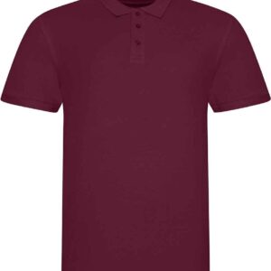AWDis The 100 Cotton Piqué Polo Shirt | Burgundy