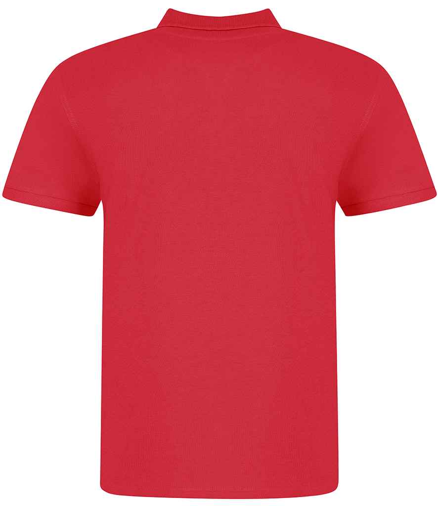 AWDis The 100 Cotton Piqué Polo Shirt | Fire Red - Image 2