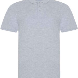 AWDis The 100 Cotton Piqué Polo Shirt | Heather Grey