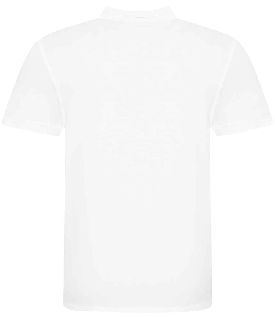 AWDis The 100 Cotton Piqué Polo Shirt | White - Image 2