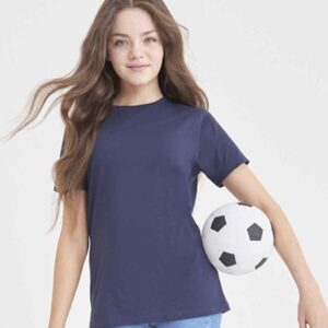 AWDis The 100 Kids T-Shirt | Oxford Navy