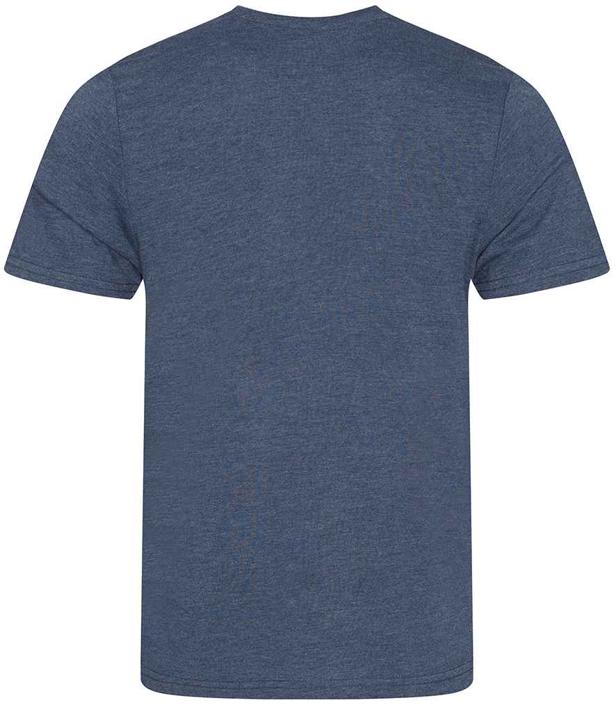 AWDis Tri-Blend T-Shirt | Heather Navy - Image 2