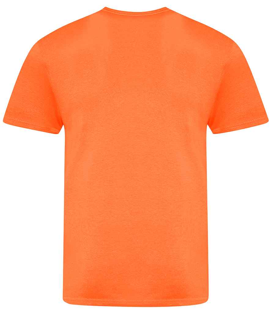 AWDis Unisex Electric Tri-Blend T-Shirt | Electric Orange - Image 4
