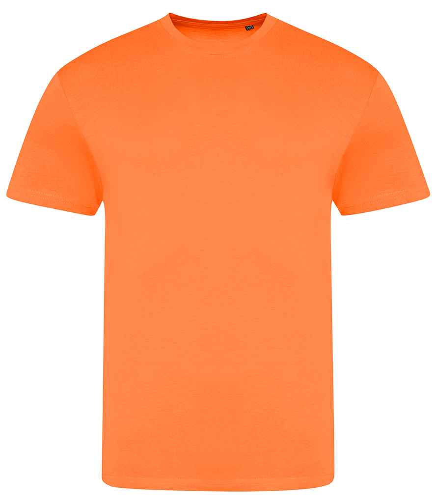 AWDis Unisex Electric Tri-Blend T-Shirt | Electric Orange - Image 3