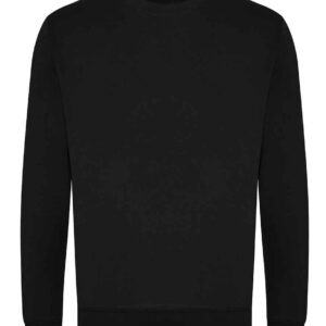AWDis Unisex Organic Sweatshirt | Deep Black