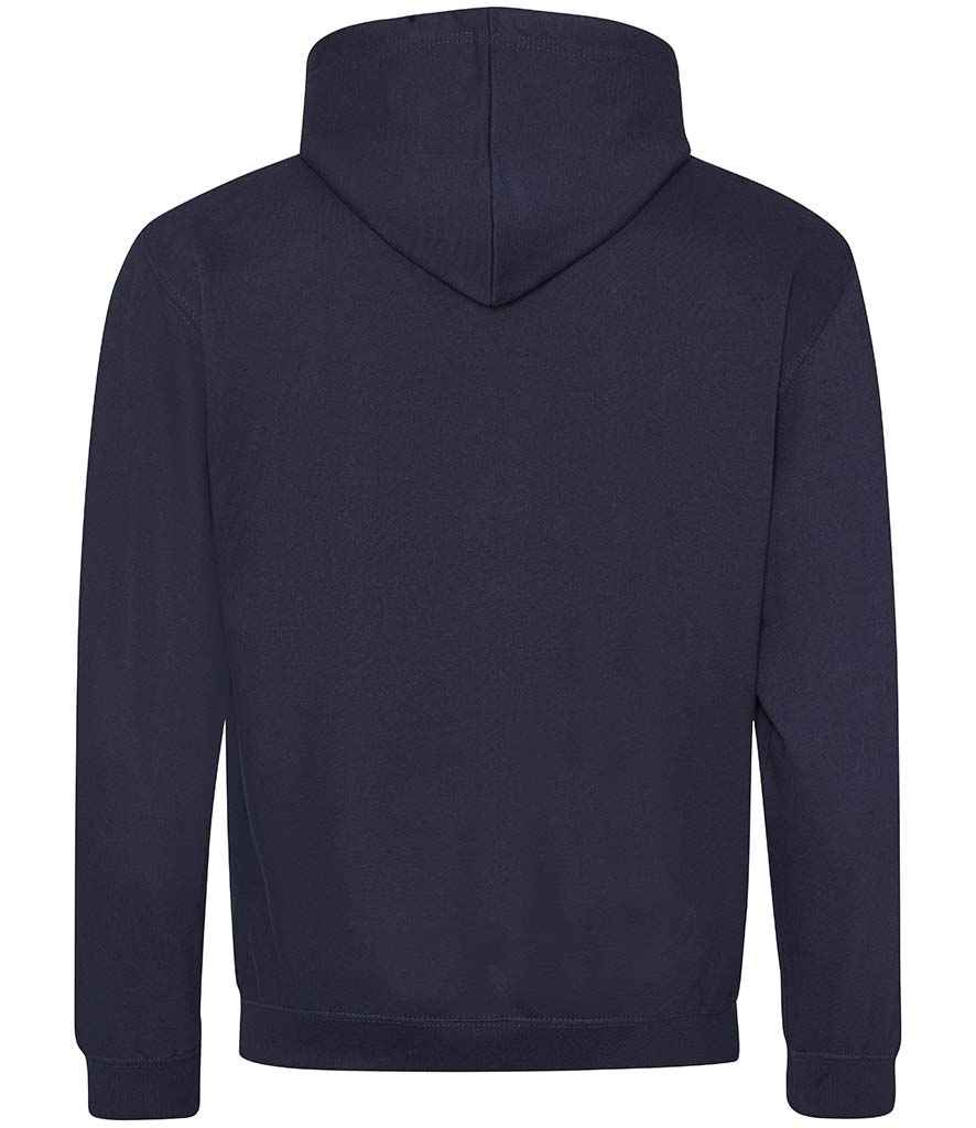 AWDis Varsity Zoodie | New French Navy/Fire Red - Image 2