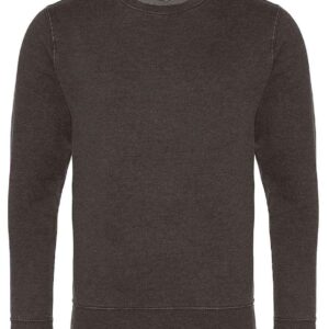 AWDis Washed Sweatshirt | Washed Charcoal