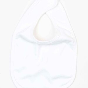 BabyBugz Baby Bib | White
