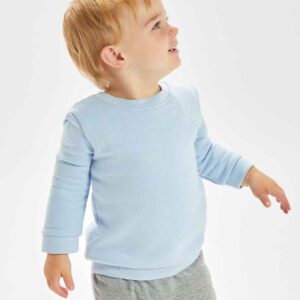 BabyBugz Baby Essential Sweatshirt | Dusty Blue