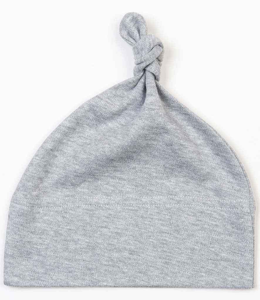 BabyBugz Baby Knotted Hat | Heather Marl