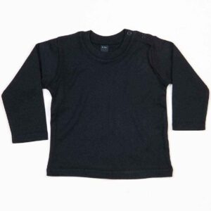 BabyBugz Baby Long Sleeve T-Shirt | Black