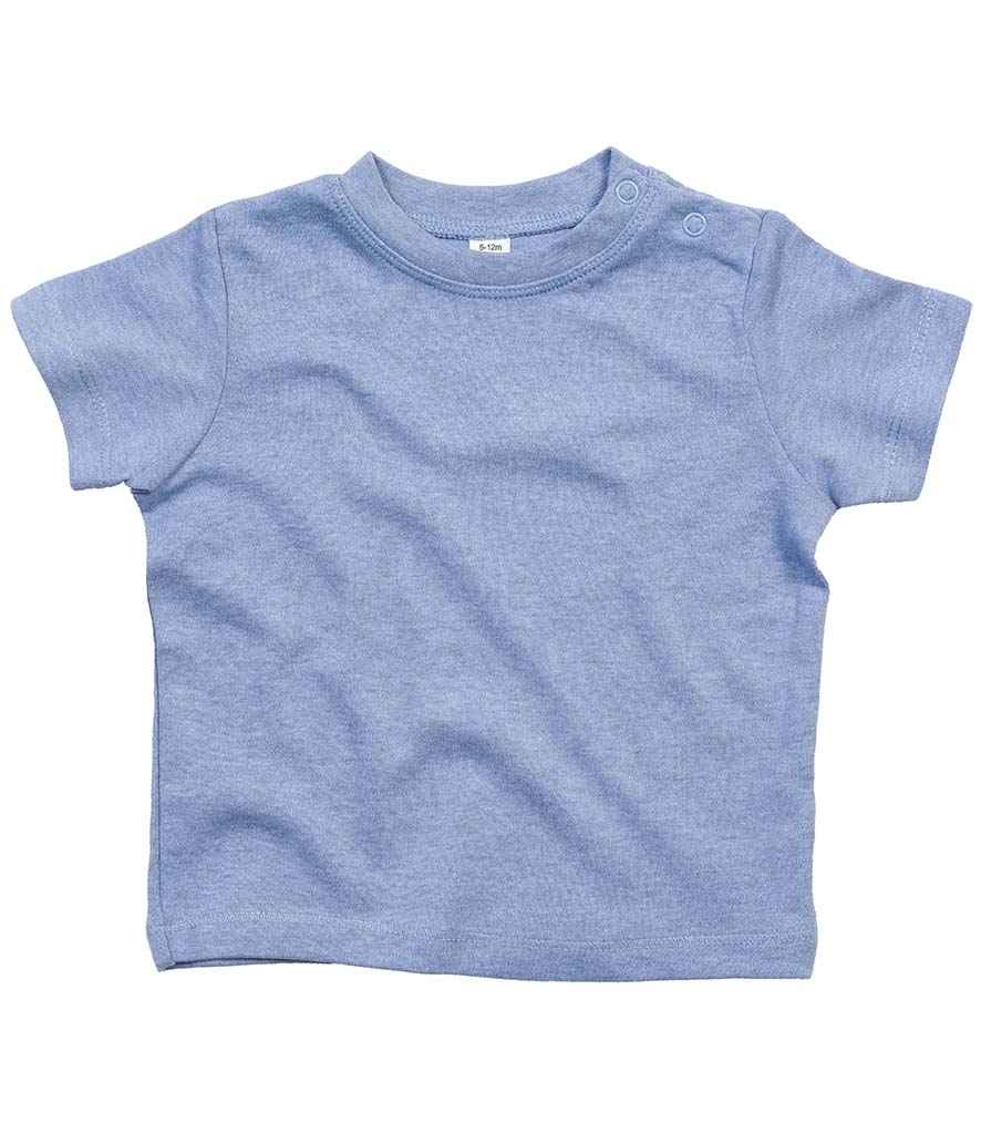 BabyBugz Baby T-Shirt | Heather Blue