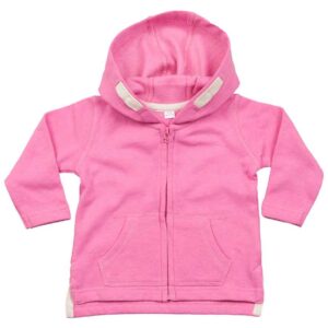 BabyBugz Baby Zipped Hoodie | Bubble Gum Pink