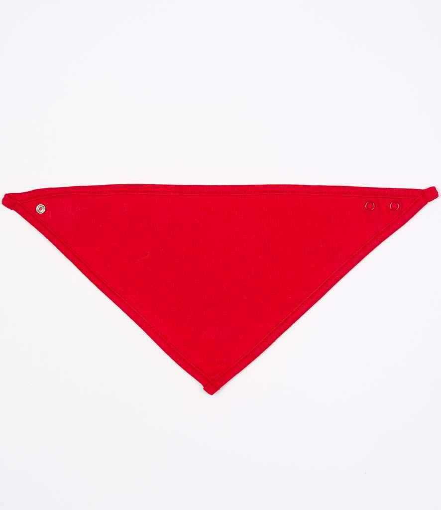BabyBugz Bandana Bib | White/Red