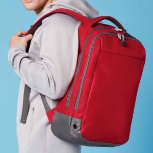 BagBase Athleisure Sports Backpack | Classic Red