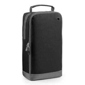BagBase Athleisure Sports Shoe/Accessory Bag | Black