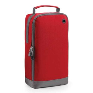 BagBase Athleisure Sports Shoe/Accessory Bag | Classic Red