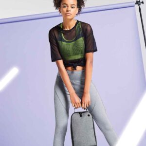 BagBase Athleisure Sports Shoe/Accessory Bag | Grey Marl