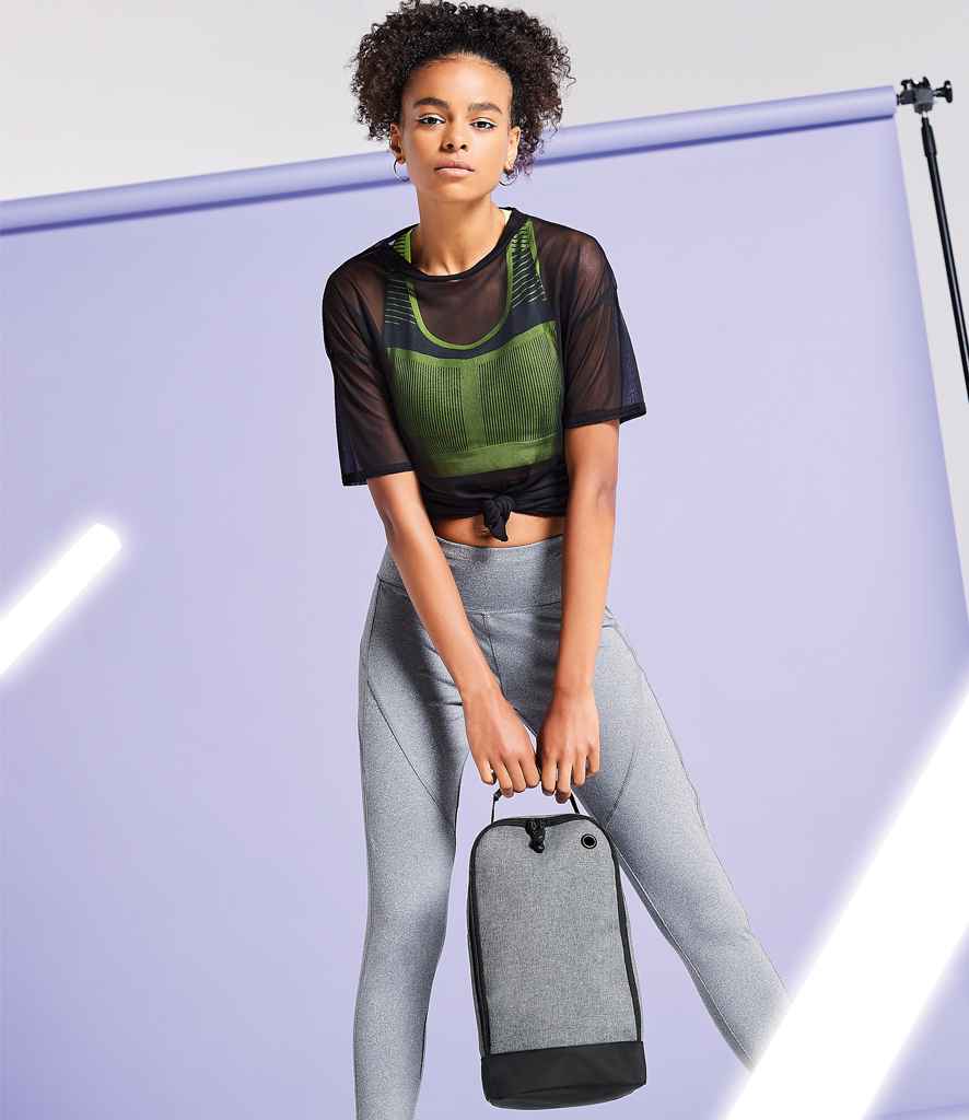 BagBase Athleisure Sports Shoe/Accessory Bag | Grey Marl