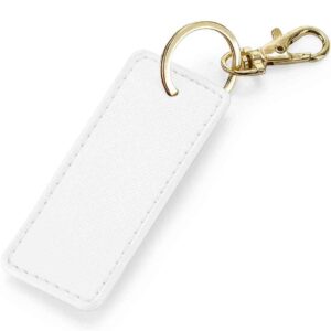 BagBase Boutique Key Clip | Soft White
