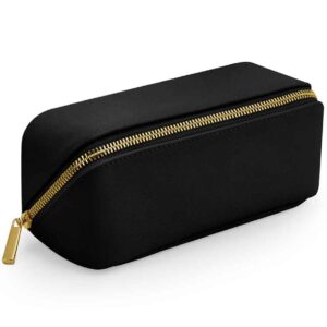 BagBase Boutique Open Flat Mini Accessory Case | Black