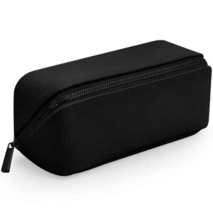 BagBase Boutique Open Flat Mini Accessory Case | Black/Black