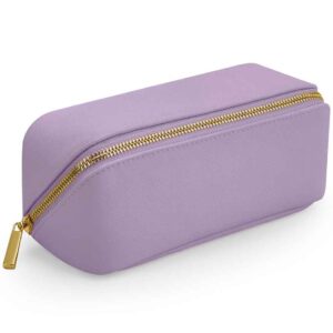 BagBase Boutique Open Flat Mini Accessory Case | Lilac
