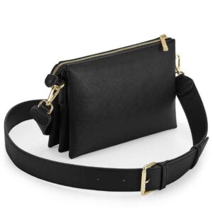 BagBase Boutique Soft Cross Body Bag | Black